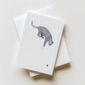 Blauwe Kattenkaart | Blauwe Rus & Britse Korthaar | Studio Springer - jump