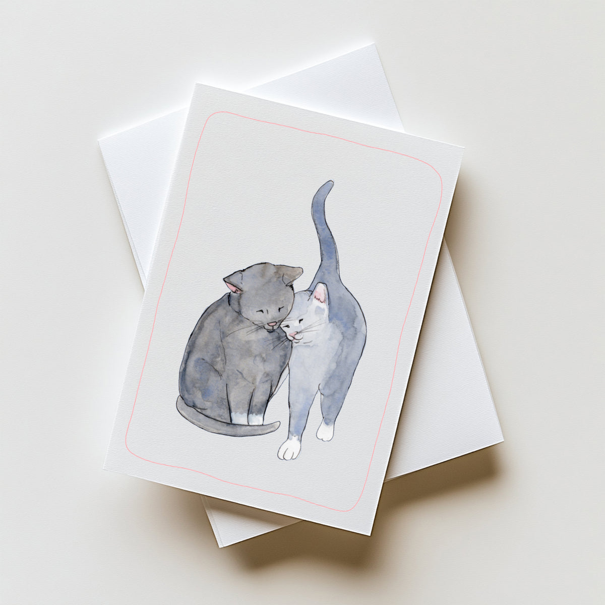 Blauwe Kattenkaart | Blauwe Rus & Britse Korthaar | Studio Springer - friends