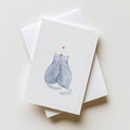 Blauwe Kattenkaart | Blauwe Rus & Britse Korthaar | Studio Springer - love