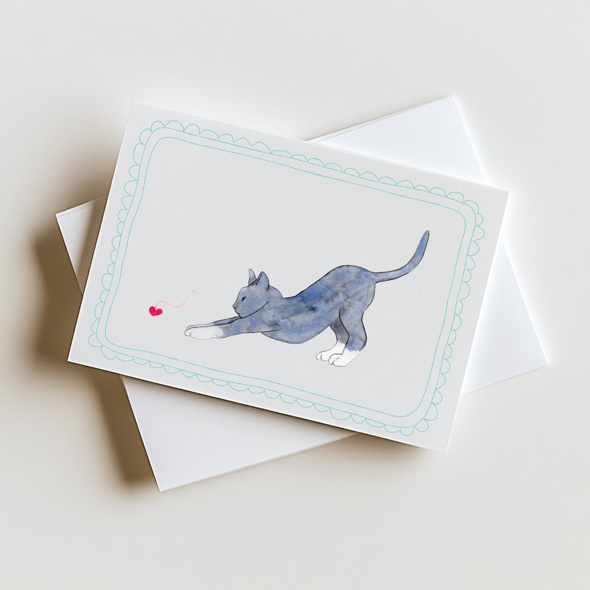 Blauwe Kattenkaart | Blauwe Rus & Britse Korthaar | Studio Springer - play